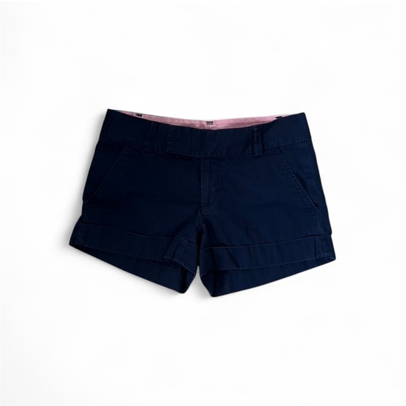Lilly Pulitzer Barclay Shorts, size 00. Navy Blue. - Picture 2 of 14